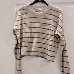 Madewell cropped sweater